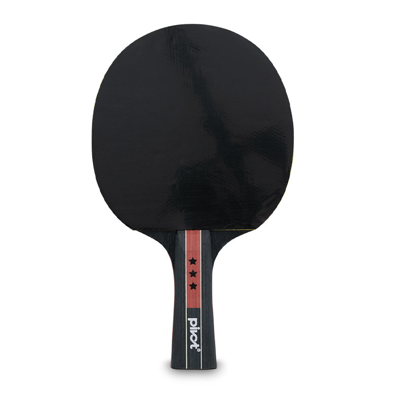 Pivot Drive 3 Star 4 Player Table Tennis/Pin Pong Set w/4 Racquet Bats/3 Balls — image 3