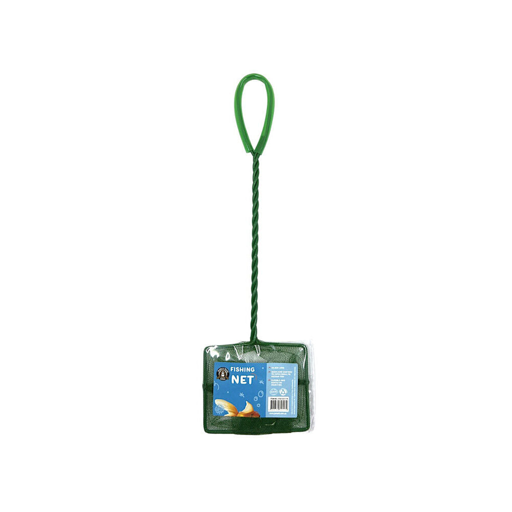 Dudley's World of Pets Aquarium Fish Net 36.5cm Fish Tank Transfer Net Green