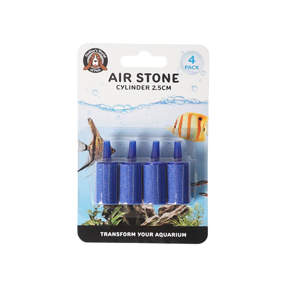 Dudley's World of Pets Aquarium/Fish Tank Airstone Cylinder 2.5cm Blue (48 Pieces) — image 2