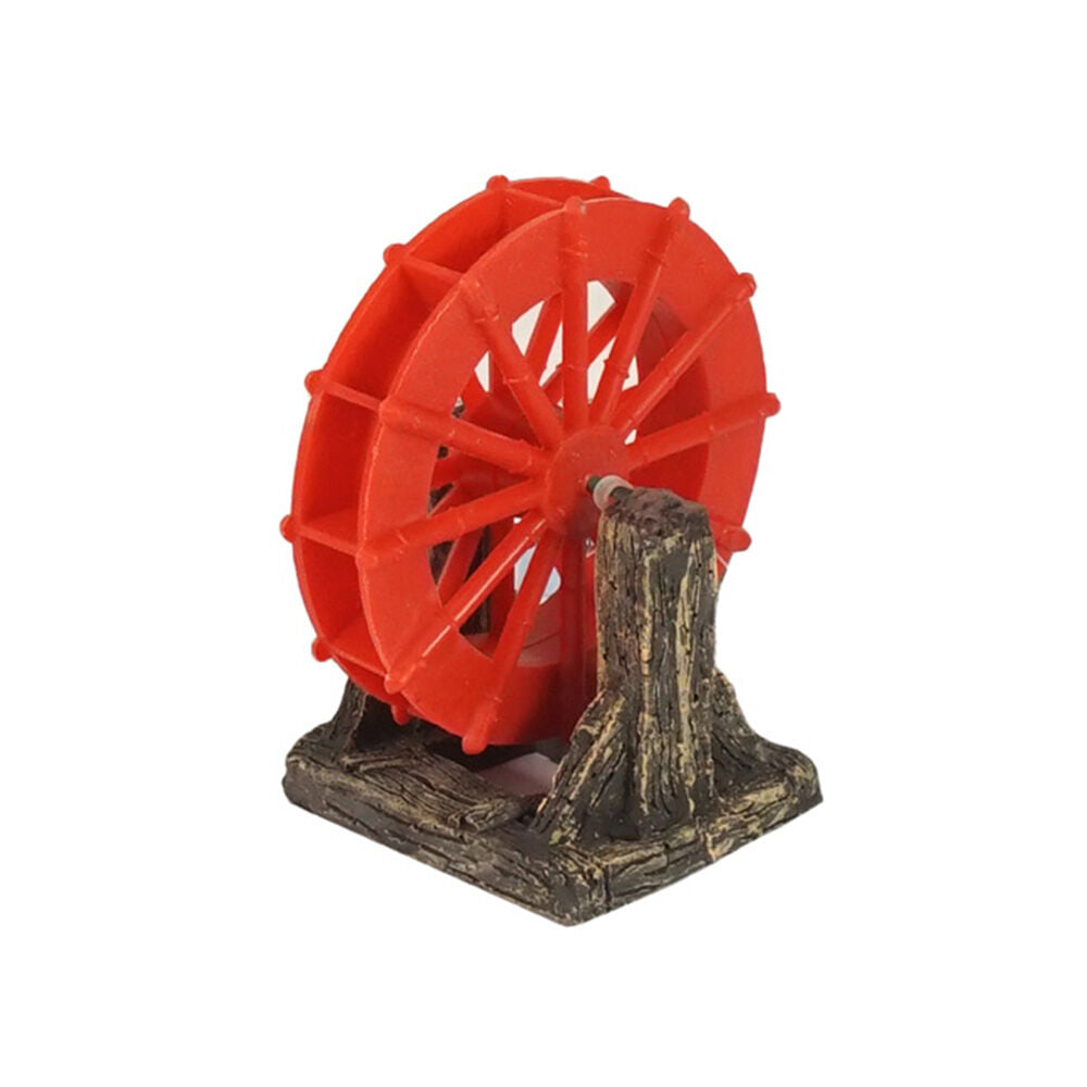 Dudley's World of Pets Aquarium/Fish Tank Resin Turning Wheel Decoration 13cm