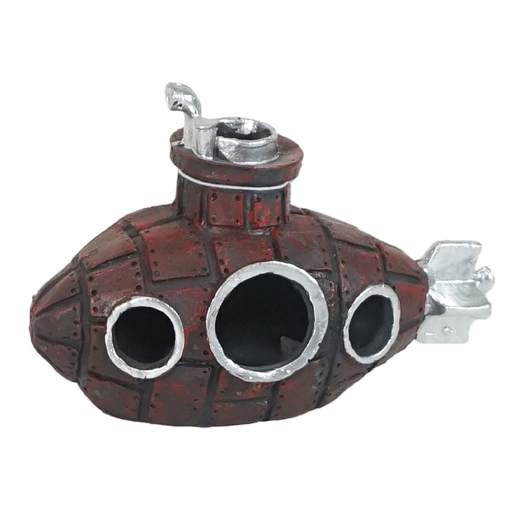 Dudley's World of Pets Aquarium/Fish Tank Submarine Ornament Decor 12cm