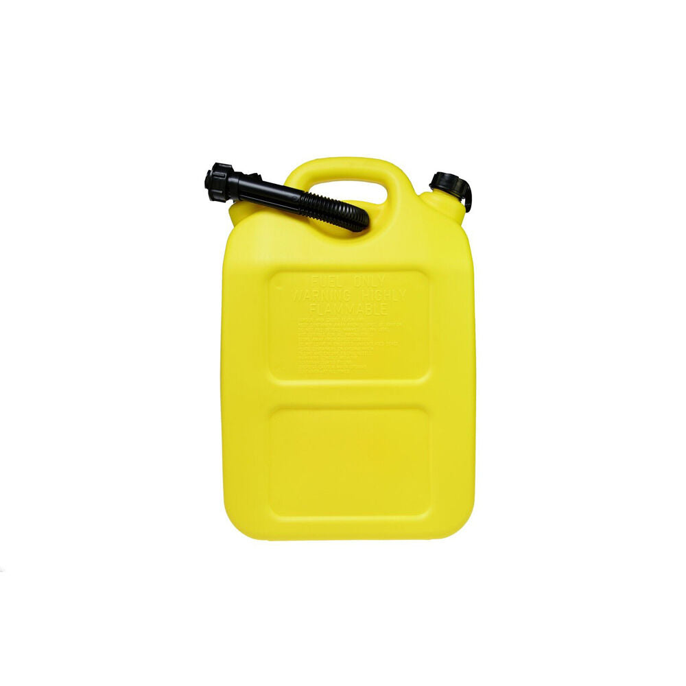 Agboss 20L Yellow Jerry Can Military Style Portable Fuel Container