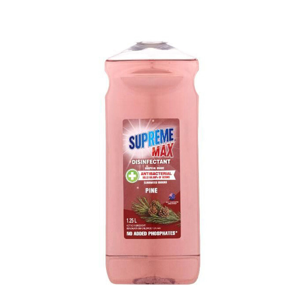 Supreme Hospital Disinfectant Pine Cleaner Surface Sanitiser Disinfectant 1.2L