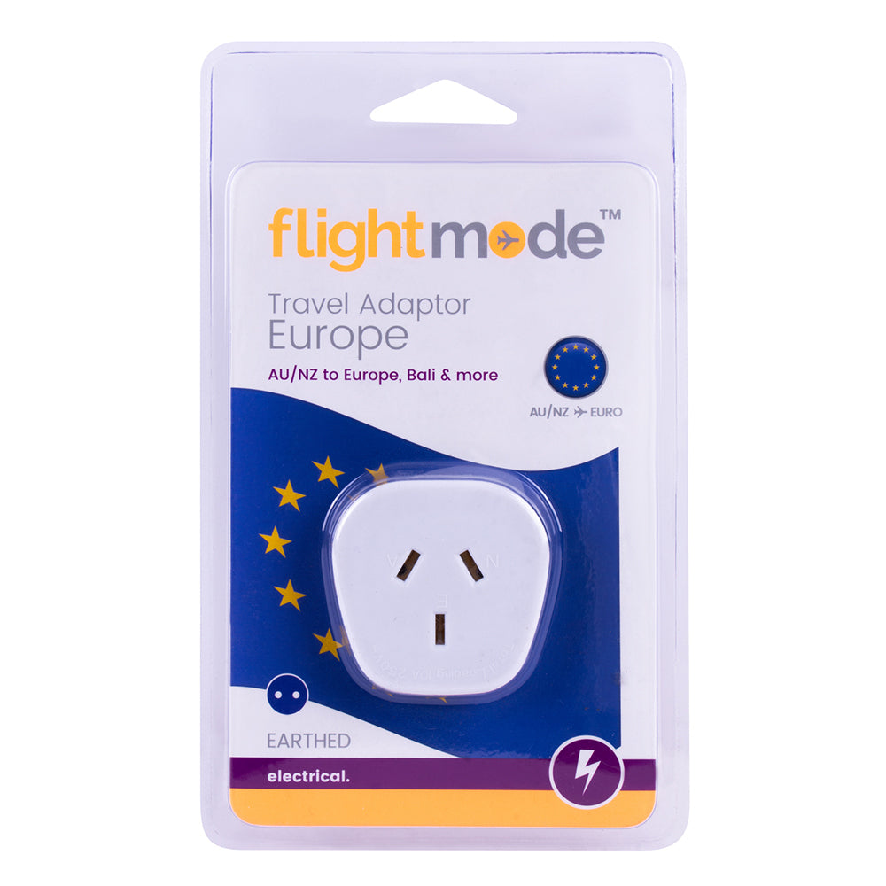 Flightmode Outbound Europe Type C 10A Adapter EU/Bali 2-Pin Style Plug (2 Pack) — image 2