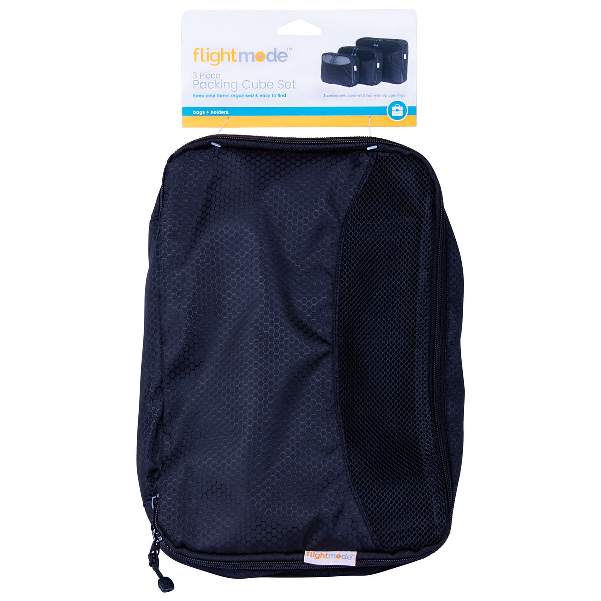 Flightmode Blue Breathable 210d Polyester Travel Packing Cube Set (3 Pieces) — image 2