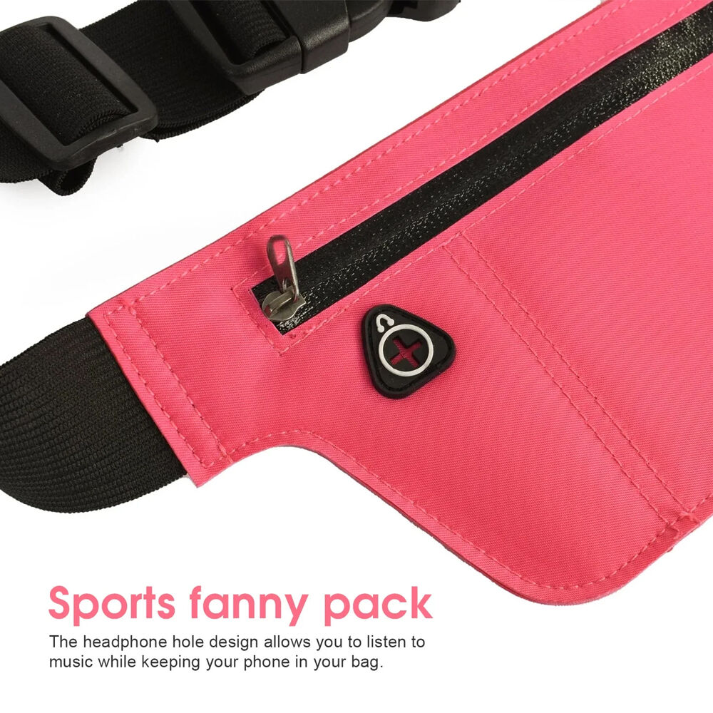 Flightmode Water Resistant Sports Belt Bag w/ Hole for Headphones Pouch Assorted — image 5