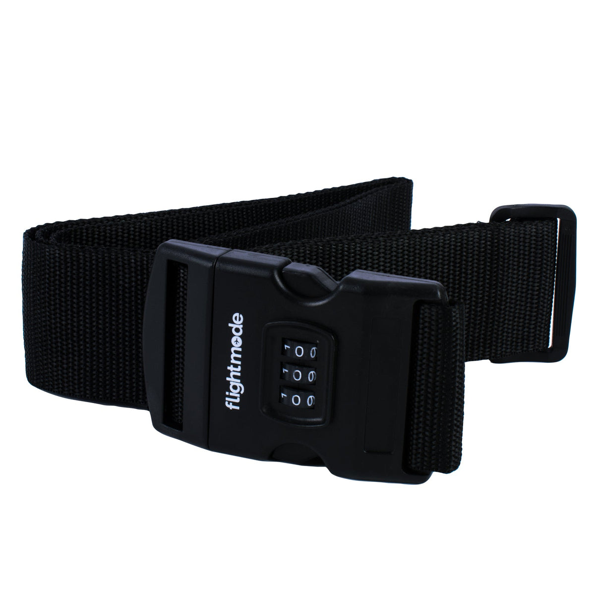 Flightmode 3 Dial Woven Adjustable Lock Safe Suitcase Luggage Strap Travel Belt — image 2