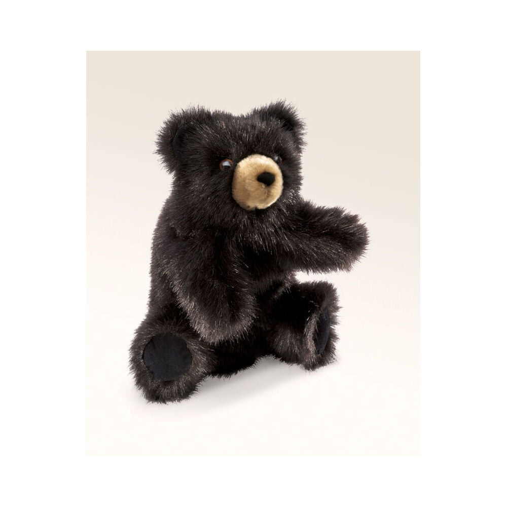 Folkmanis Baby Black Bear Hand Puppet 15x23cm Kids/Child Educational Toy 3y+ — image 2
