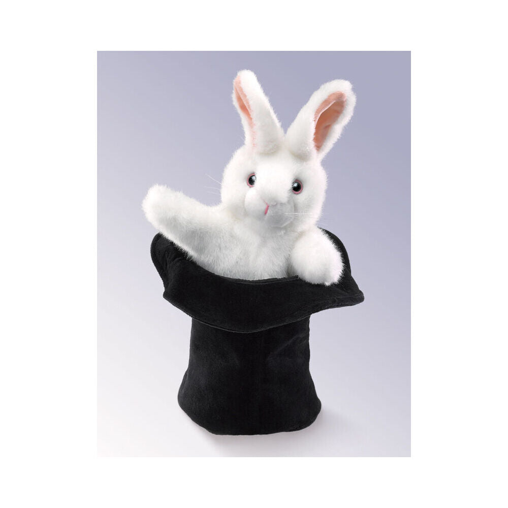 Folkmanis Rabbit In The Hat Pop-up Hand Puppet 20x36cm Kids/Children Toy 3y+ — image 2
