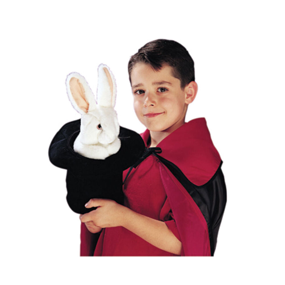 Folkmanis Rabbit In The Hat Pop-up Hand Puppet 20x36cm Kids/Children Toy 3y+ — image 5