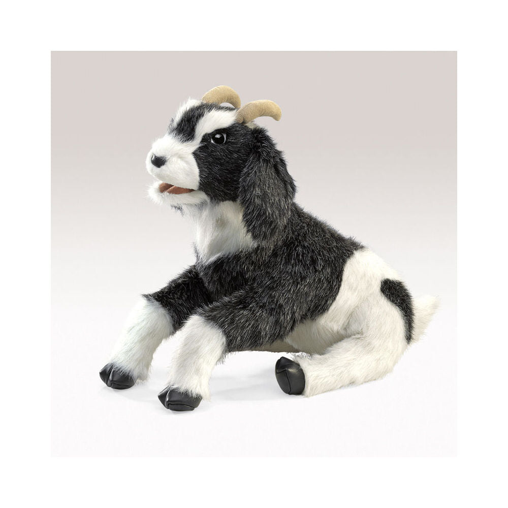 Folkmanis Goat Sued Cloth Hand Puppet 48x30cm Kids/Child Educational Toy 3y+ — image 2