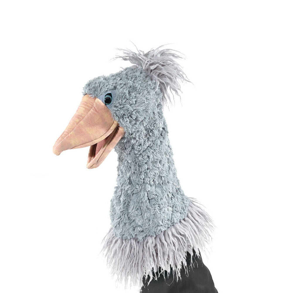 Folkmanis Shoebill Stage Hand Puppet 41cm Kids/Children Plush Toy Grey 0m+