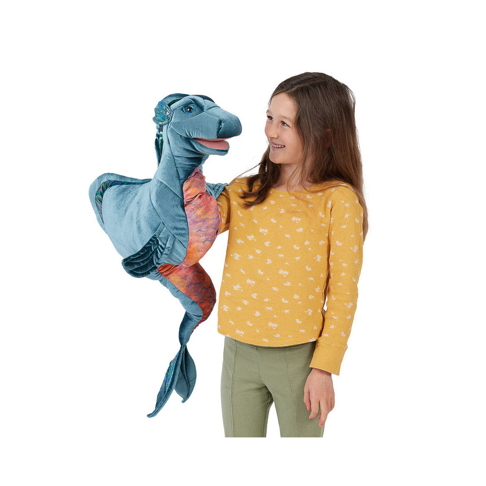 Folkmanis Nessie Hand Puppet Play 81cm Kids/Children Animal Plush Toy 3y+ — image 2