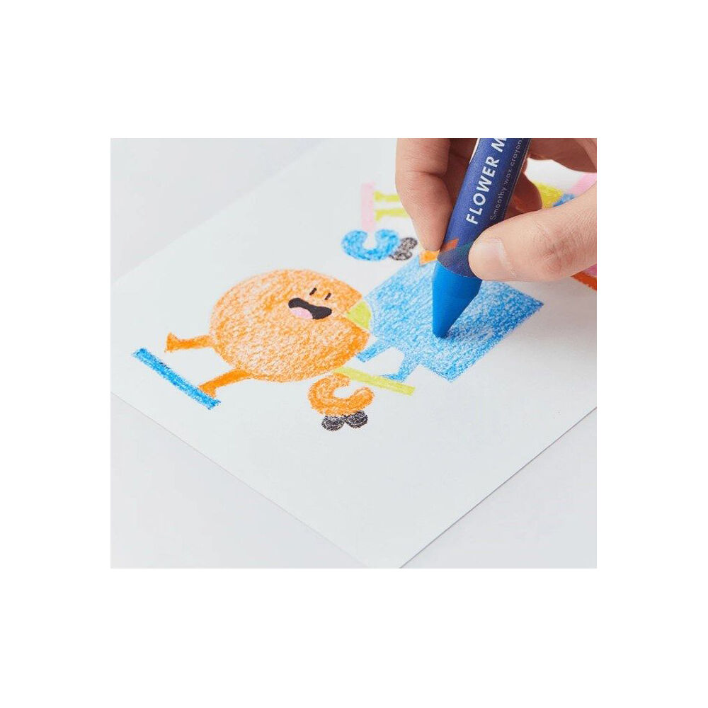 Flower Monaco 16pc Flower Monaco Palm Crayons Jumbo Non-Toxic Art & Craft Kids - 3y+ (2 Pack) — image 3