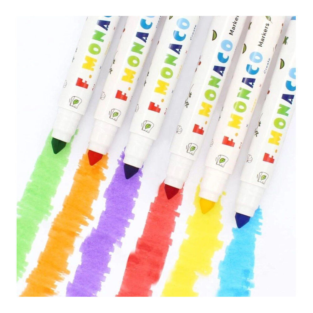 Flower Monaco 24pc Flower Monaco Taper Head Washable Markers Art & Craft Kids - 3y+ (2 Pack) — image 3