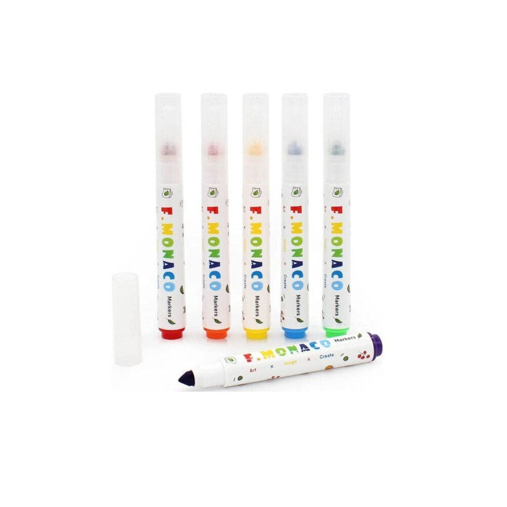 Flower Monaco 24pc Flower Monaco Taper Head Washable Markers Art & Craft Kids - 3y+ (2 Pack) — image 4