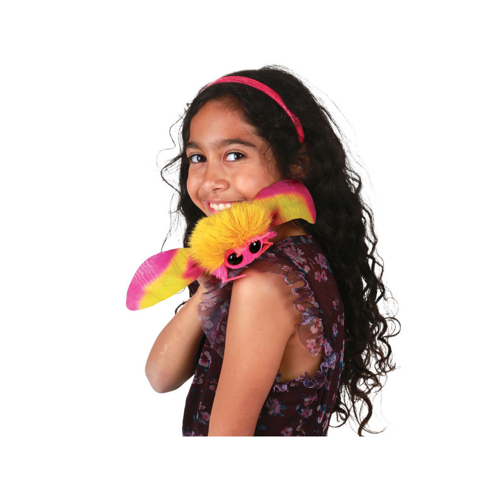 Folkmanis Mini Rosy Maple Moth Finger Puppet Kids/Children Toy Pink 3y+ (2 Pieces) — image 5