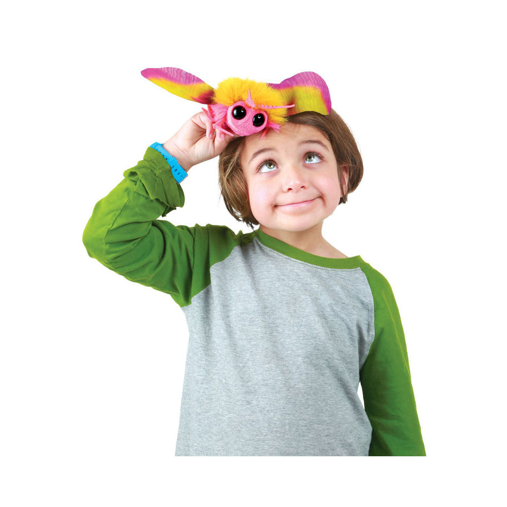 Folkmanis Mini Rosy Maple Moth Finger Puppet Kids/Children Toy Pink 3y+ (2 Pieces) — image 6