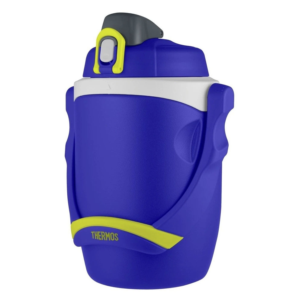 Thermos Hydration Bottle 1.9L Foam Insulated Portable Travel Water Cooler Blue — image 3