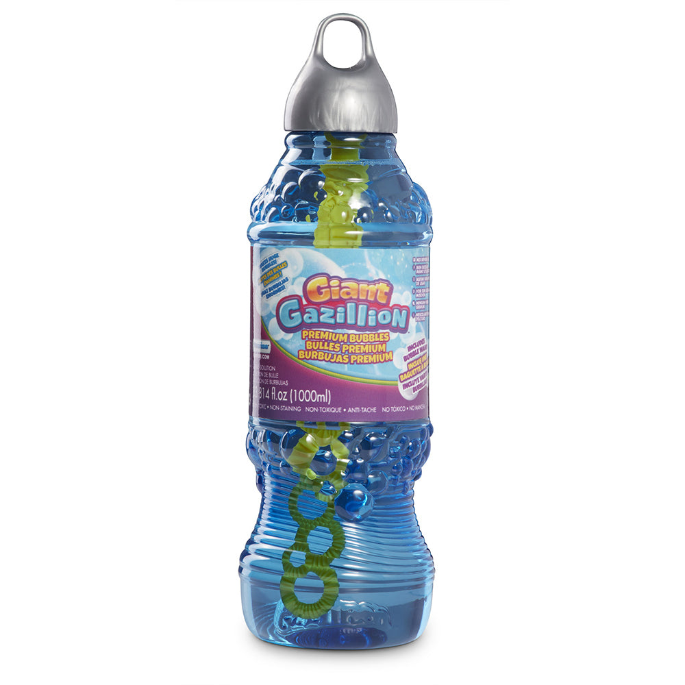 Gazillion 1L Bubbles Blowing/Blower Giant Blue Solution w/Wand Kids Play Toy 3+