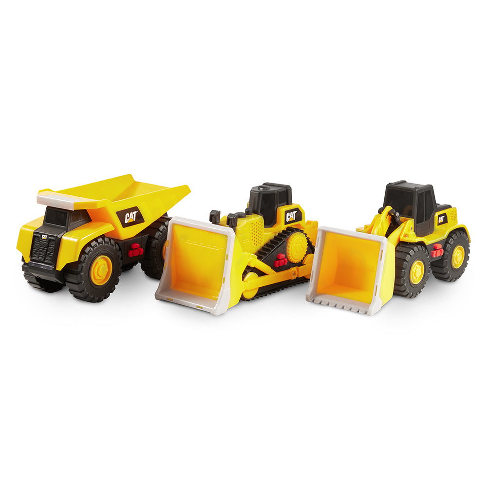 Cat 10" Tough Construction Machines Lights/Sounds Bulldozer Toy Assorted 3+ — image 4