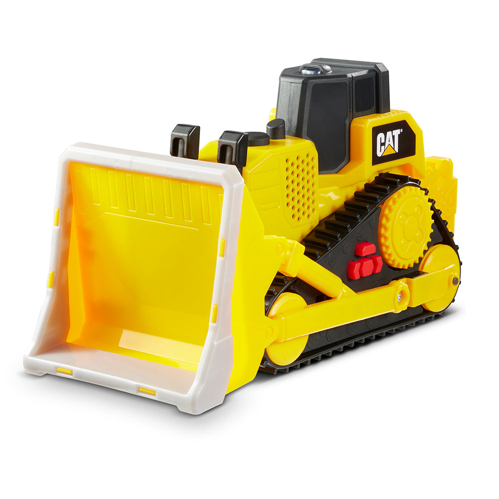 Cat 10" Tough Construction Machines Lights/Sounds Bulldozer Toy Assorted 3+ — image 2