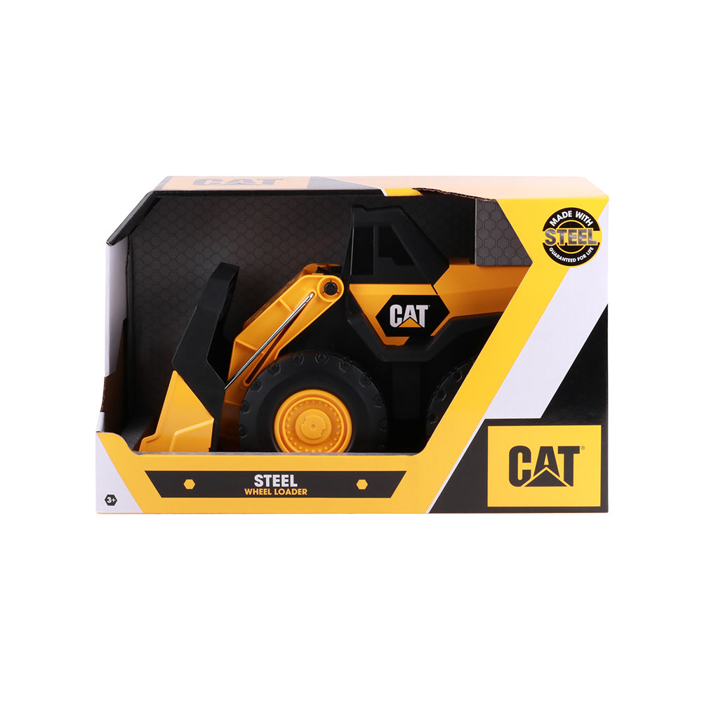 Cat 16 Inch Steel Front Loader Kids Construction Toy — image 3