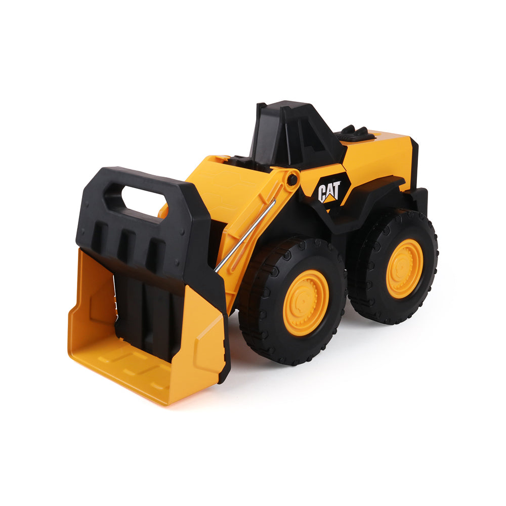 Cat 16 Inch Steel Front Loader Kids Construction Toy