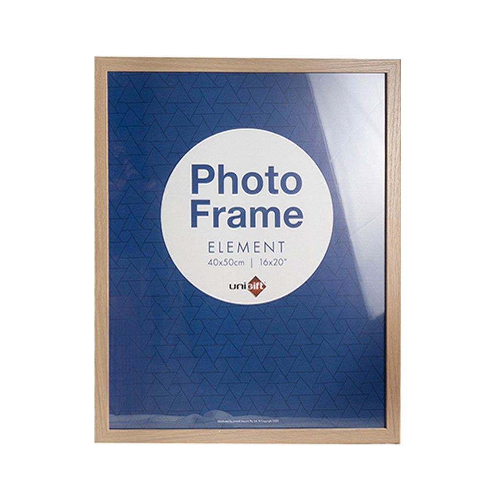 Unigift Element 40x50cm MDF/Glass Picture/Photo Frame Wall Hanging Assorted (2 Pack) — image 2
