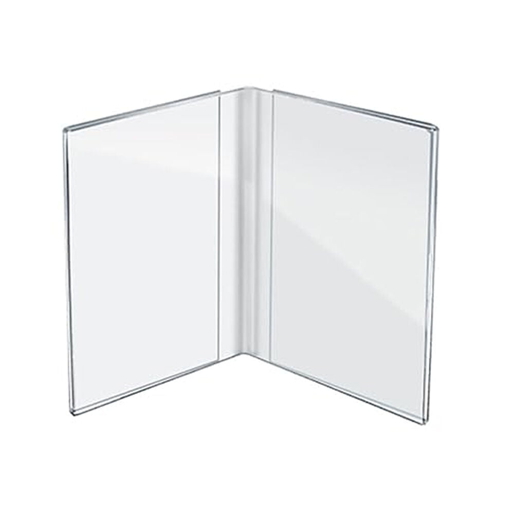 Unigift Inspire Vertical Double Picture Photo Frame 10x15cm Clear (6 Pack) — image 2