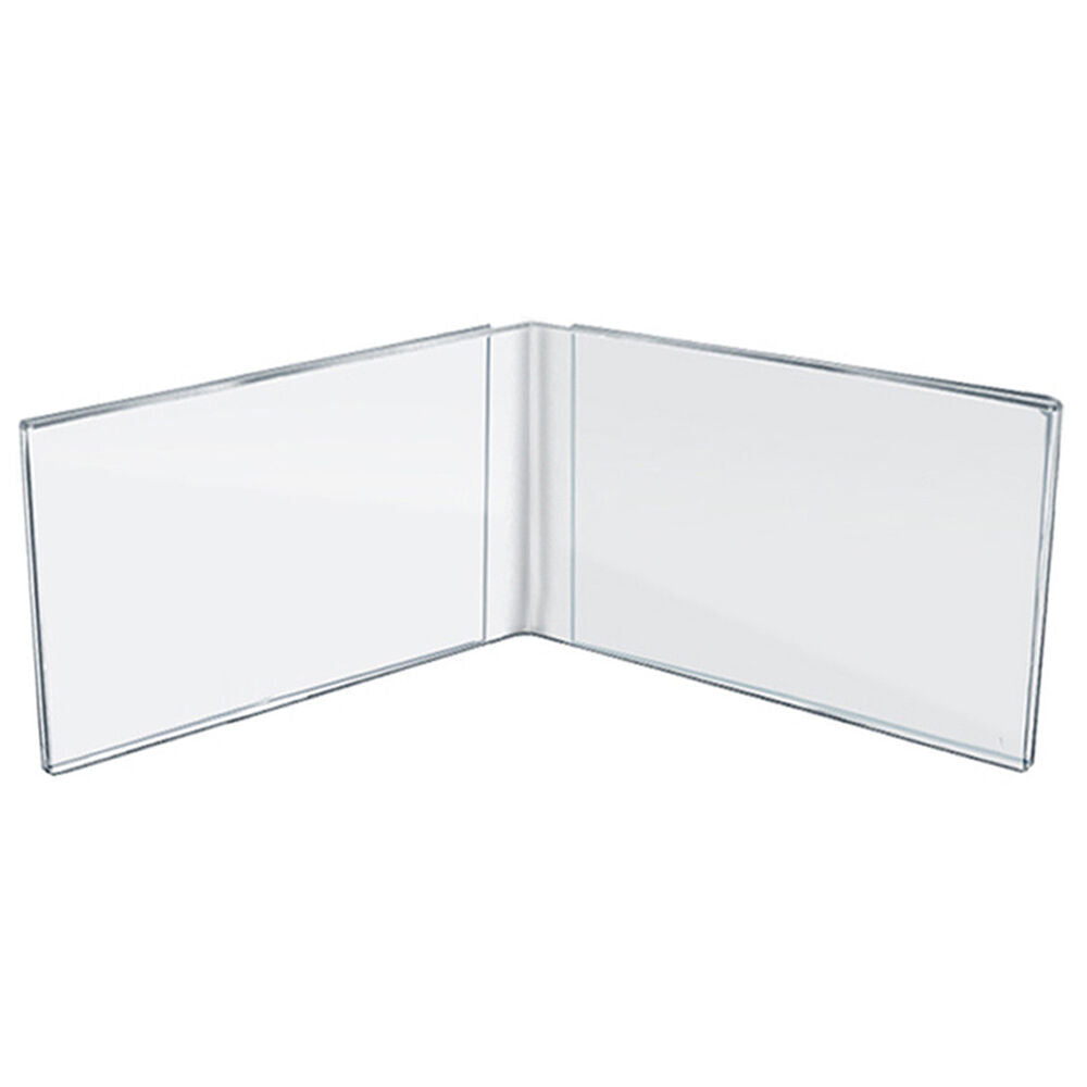 Unigift Inspire Horizontal Double Picture Photo Frame 10x15cm Clear (12 Pack) — image 2