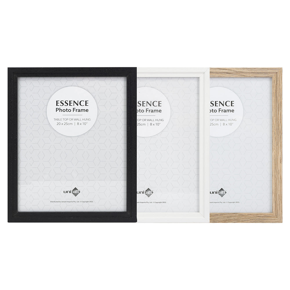 Unigift Essence 20x25cm MDF/Glass Picture/Photo Frame Wall Hanging Display Asst — image 2