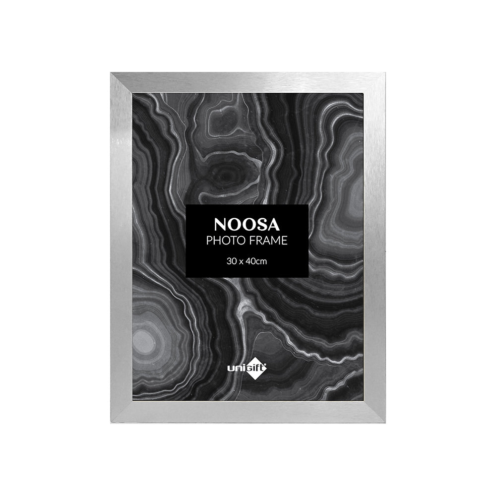 Unigift Noosa 30x40cm MDF/Glass Picture Frame - Silver (2 Pack) — image 2