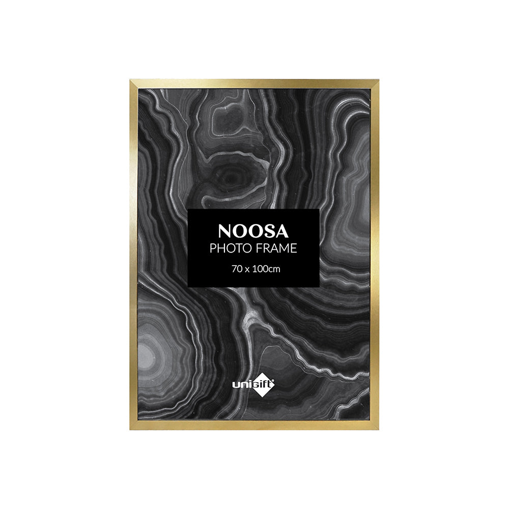 Unigift Noosa MDF/Perspex B1 Picture/Photo Frame Wall Hanging Home Display — Gold