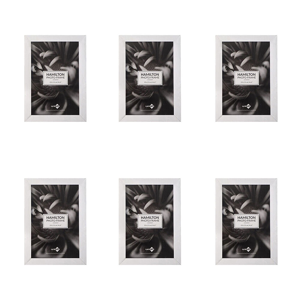 Unigift Certificate Hamilton Wooden Picture Photo Frame A4 Assorted (6 Pack)