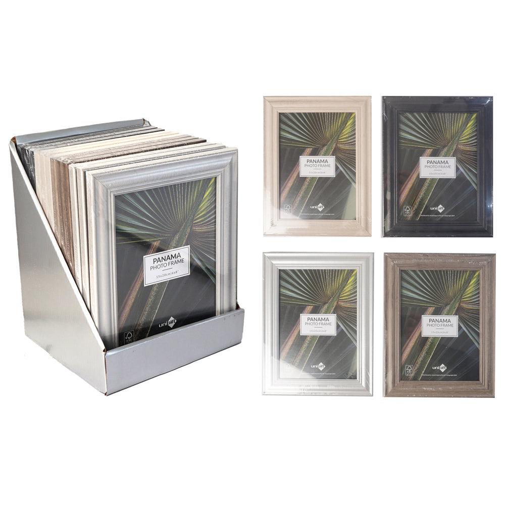 Unigift Panama Photo Picture Frame Home Decor Fits 15x20cm Images Assorted — image 2