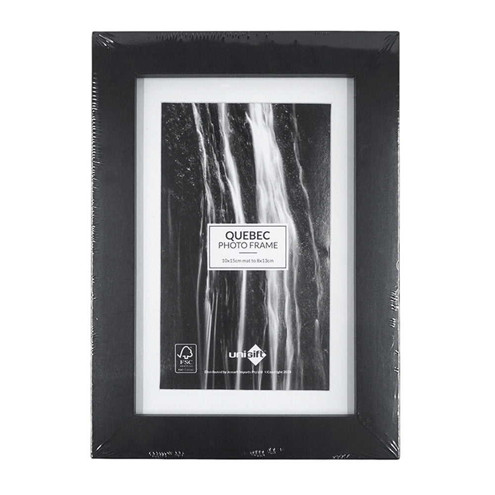 Unigift Quebec Matboard Photo Picture Frame Fits 10x15cm Images Assorted (6 Pack) — image 2