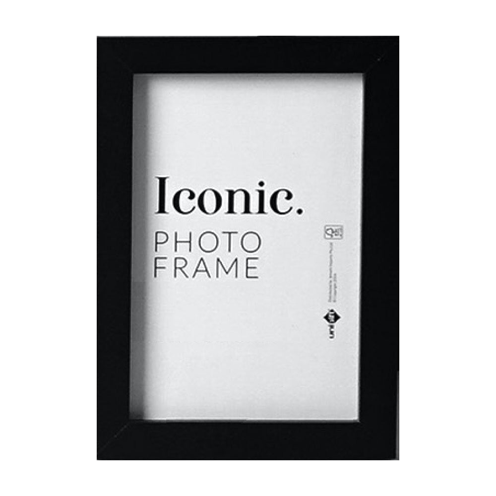 Unigift A3 Iconic MDF Glass Photo Frame Picture Holder Home Decor Black (6 Pack) — image 2
