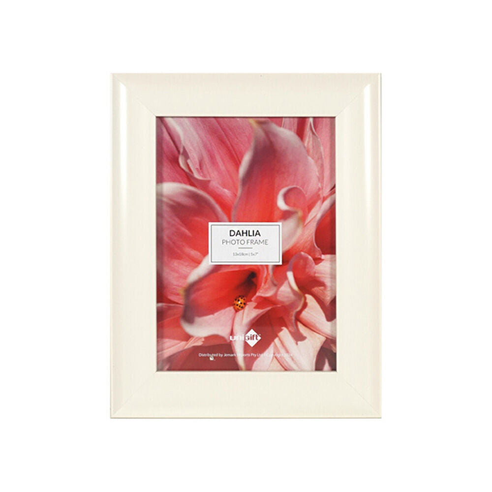 Unigift Dahlia Photo Frame Picture Holder Home Decor Display White 13x18cm (6 Pack) — image 2