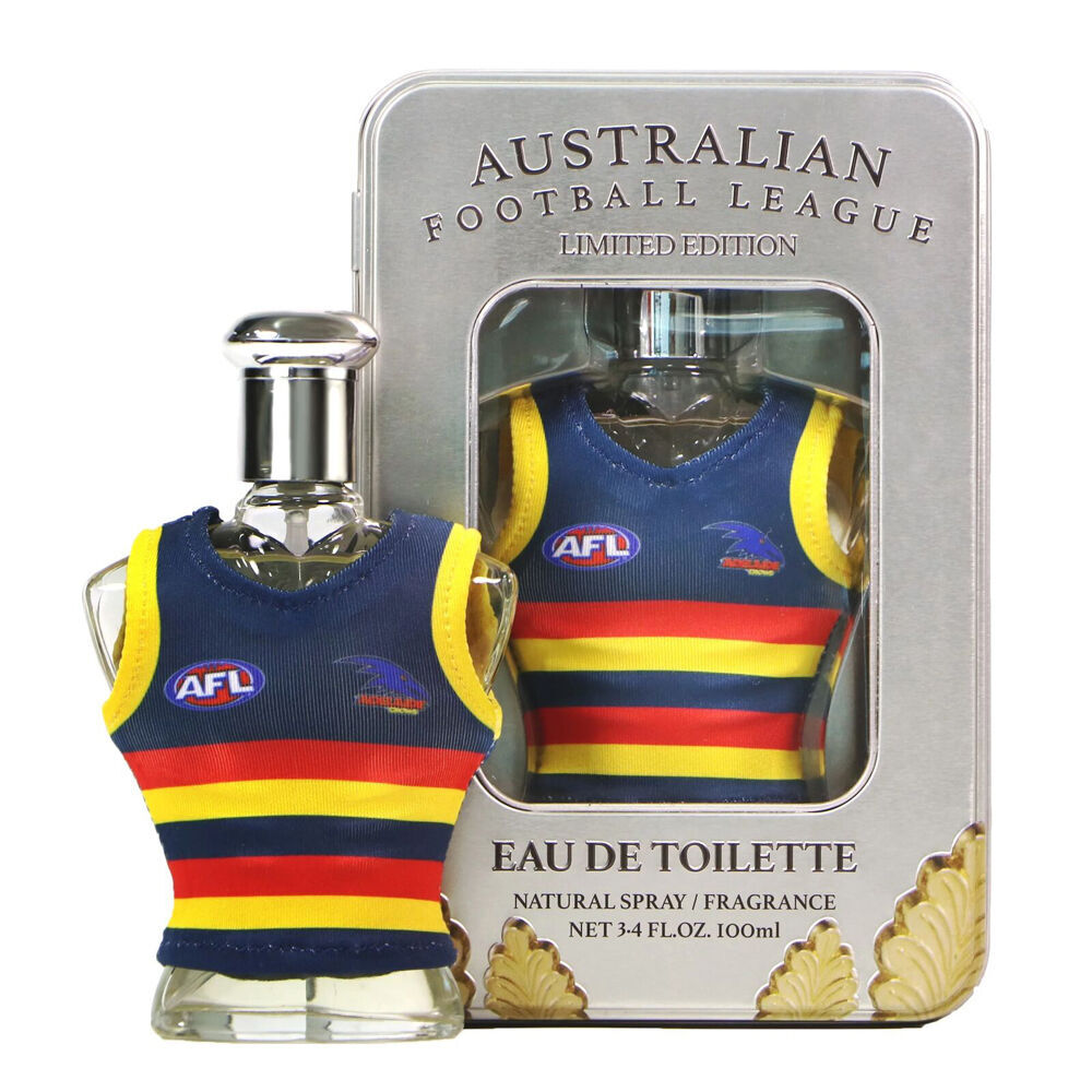 Afl Team Adelaide Eau De Toilette 100ml Mens Natural Sports Spray Fragrance (2 Pack) — image 2