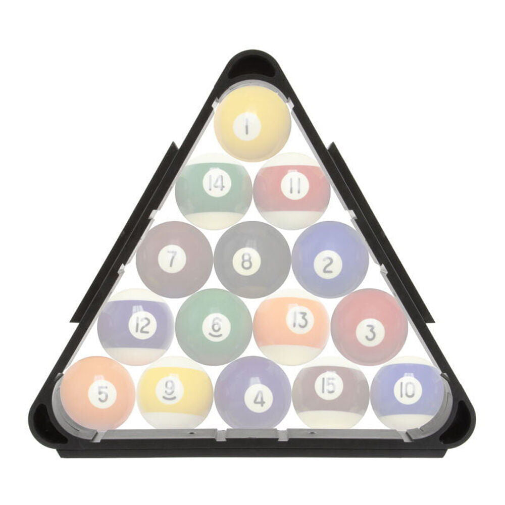 Formula Sports PVC Multi-Game Pool Snooker Billiard 9-Ball Triangle 2in (2 Pack) — image 5