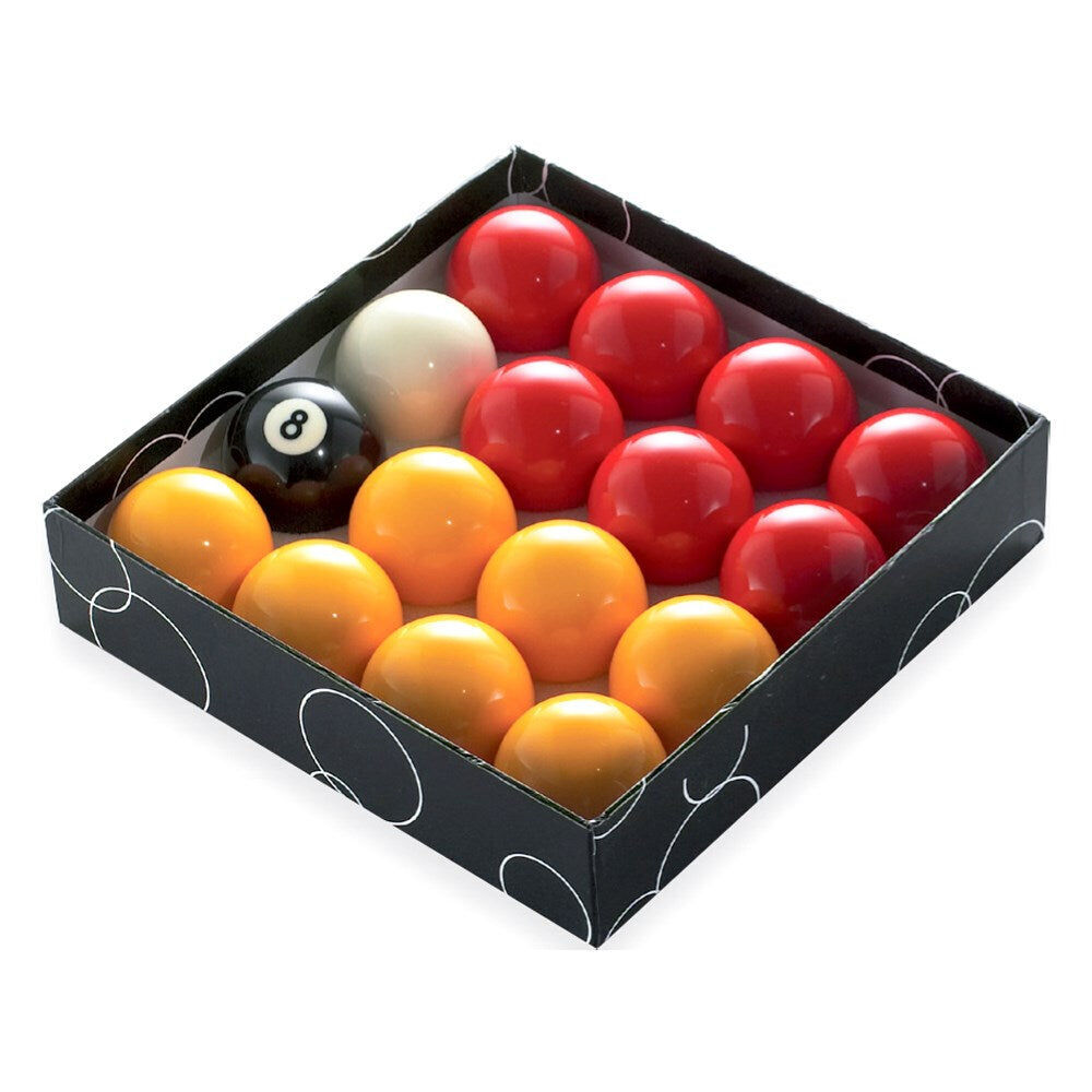 Formula Sports Standard Casino Pool Snooker Billiard Table Balls 2 1/4in (16 Pieces)