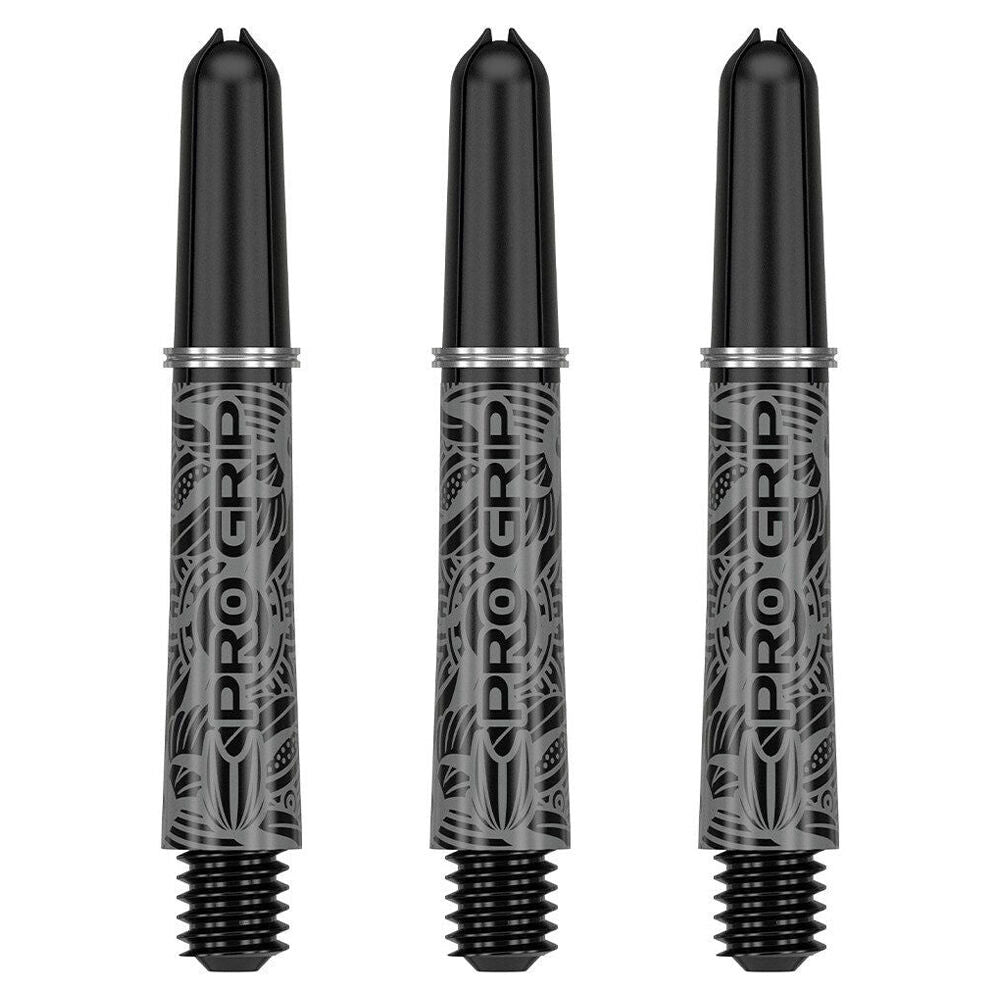 Target Ink Pro Grip Nylon Replacement Dart Shaft 34.5mm Short Black (3 Pieces)