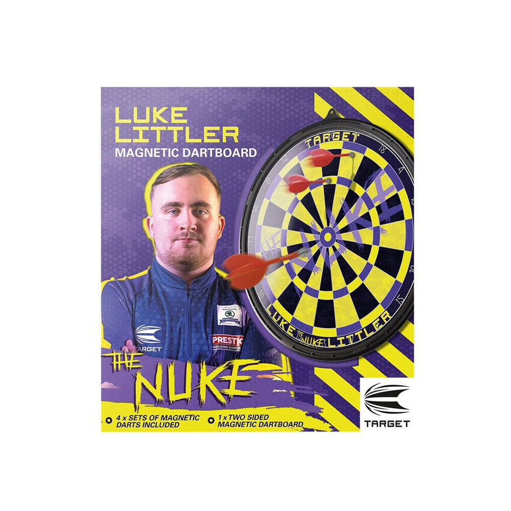 Target Indoor/Outdoor Kids Toy Luke The Nuke Littler Magnetic Dartboard Set