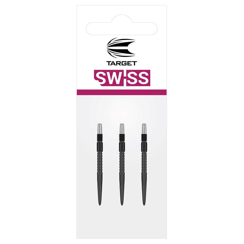 Target 3pc Target Swiss Firepoint Dart Point Replacement Spare Tip 30mm Black (2 Pack) — image 2