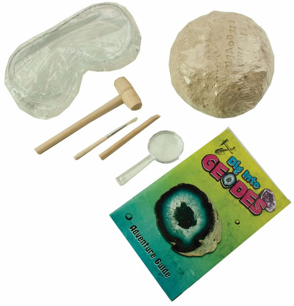 Johnco Dig Into Geodes Educational Kids/Toddler Learning Fun Activity Toy 6y+ — image 3