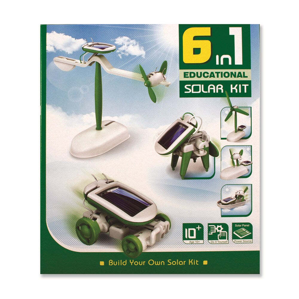 Johnco 6 in 1 Solar Kit Educational Kids/Toddler Learning Fun Activity Toy 10y+ — image 3