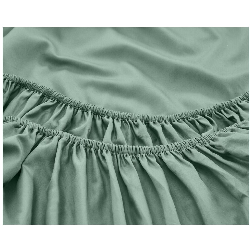 Grosvenor House 500TC Egyptian Cotton Fitted Bed Sheet Only Slate — image 2