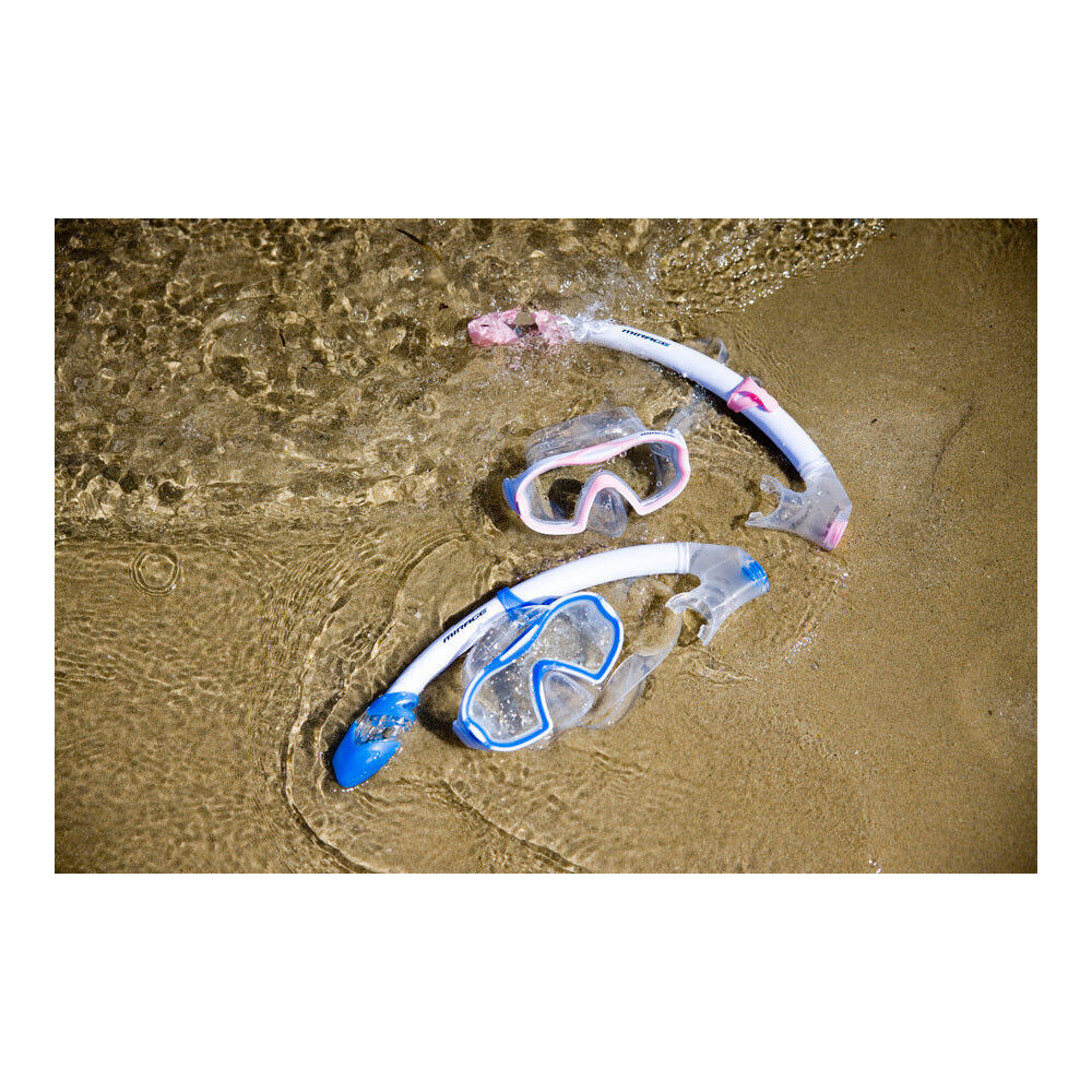 Mirage Dolphin Junior Silitex Mask Fin Snorkel Set Snorkeling Accessories — image 2
