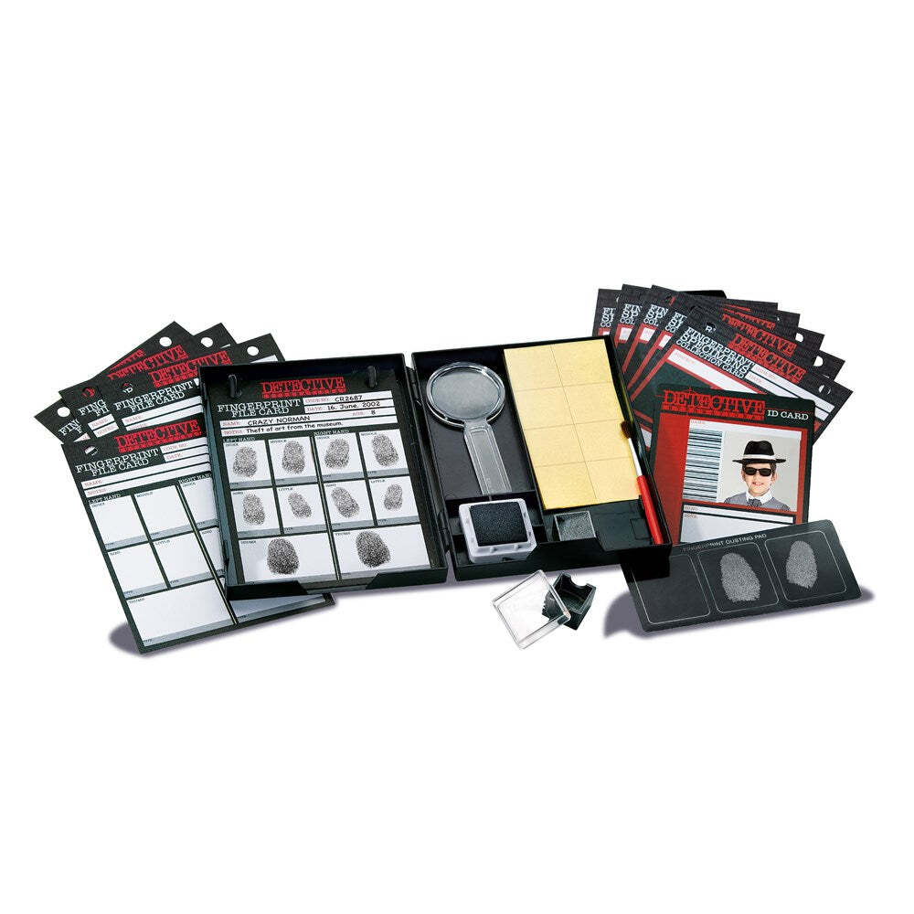 4M KidzLabs Detective Fingerprint Kit Clues Crime Scene Kids Interactive Toy 8y+ — image 3